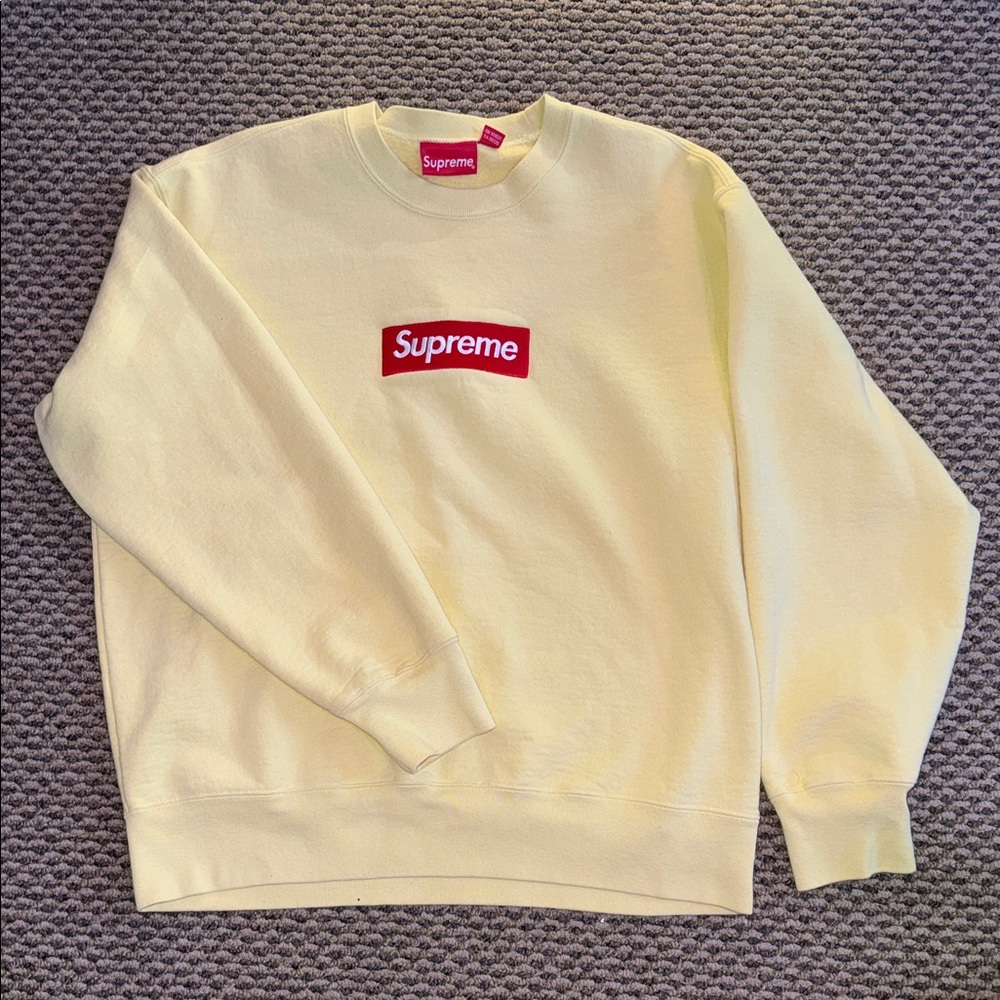 Supreme Yellow Sweater for Men